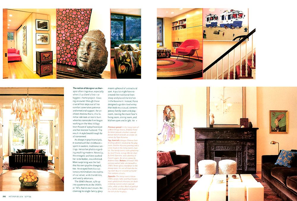 Interior Design features Village Townhouse