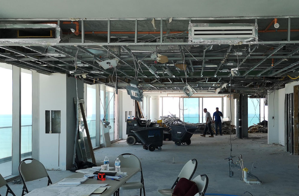 Demolition underway for Miami Beach Residence
