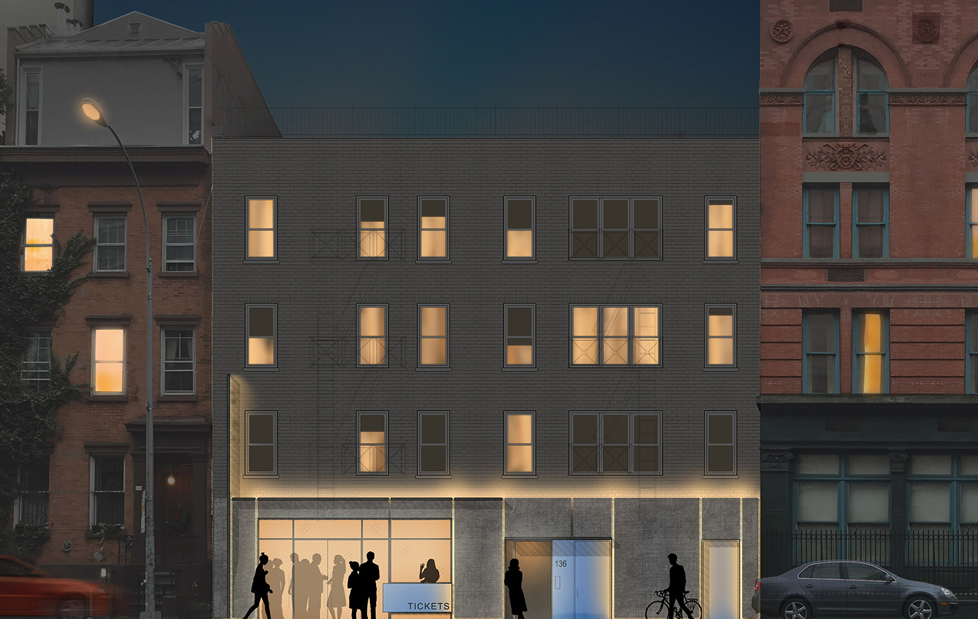 Theater Building Expansion, NYC Theater Building Expansion, NYC