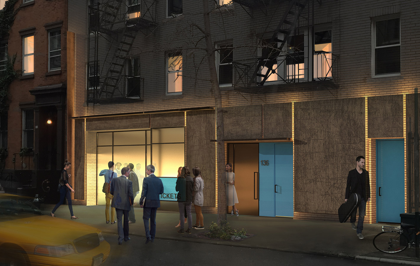 Theater Building Expansion, NYC Theater Building Expansion, NYC