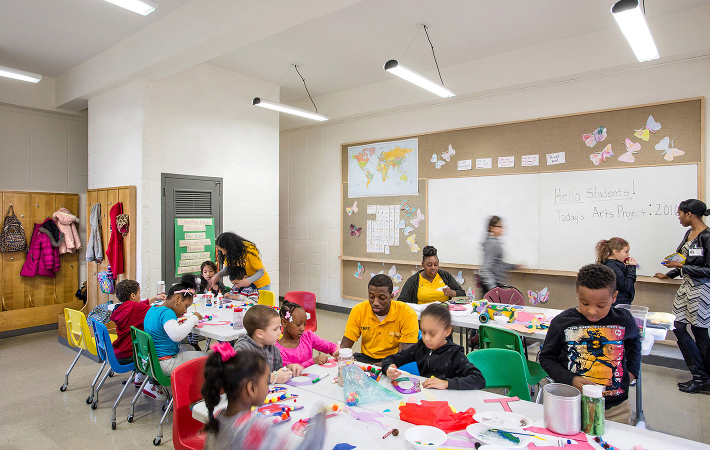 Union Settlement Classroom Renovations, NYC Union Settlement Classroom Renovations, NYC